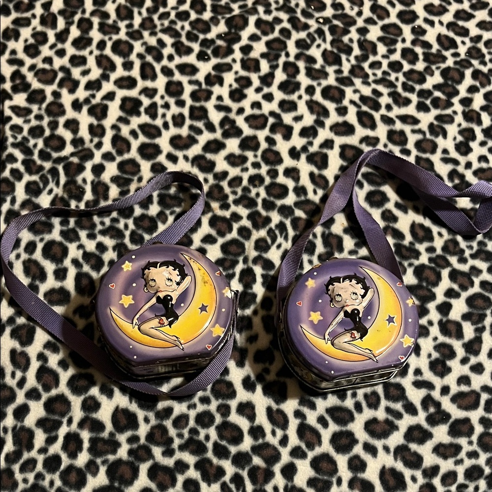Purple Betty Boop Tins